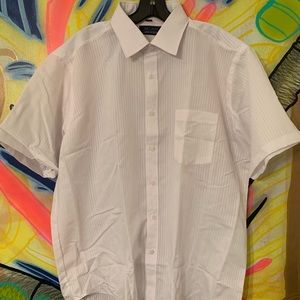 NWOT Vintage Van Heusen Baccarat S/S Sz XL